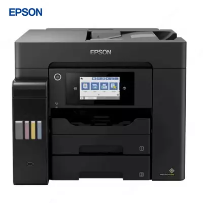 Струйный принтер Epson L6570, цветная, A4, 32 стр/мин (цветн. А4), Ethernet (RJ-45), USB, Wi-Fi, черный