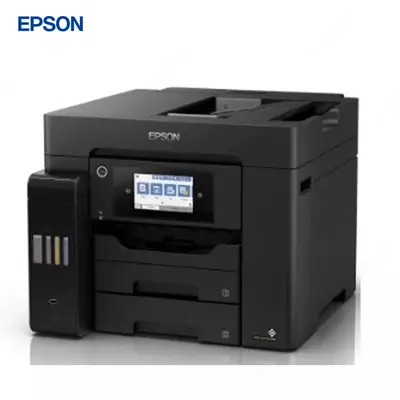 Струйный принтер Epson L6570, цветная, A4, 32 стр/мин (цветн. А4), Ethernet (RJ-45), USB, Wi-Fi, черный