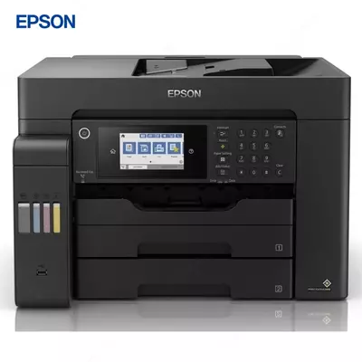 Струйный принтер Epson L15150, цветная, A3, 22 стр/мин (цветн. А3), AirPrint, Ethernet (RJ-45), USB, Wi-Fi, черный