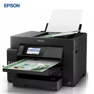 Струйный принтер Epson L15150, цветная, A3, 22 стр/мин (цветн. А3), AirPrint, Ethernet (RJ-45), USB, Wi-Fi, черный