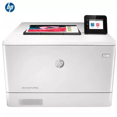 Цветной лазерный принтер HP Color LaserJet Pro M454dw (A4, 22 стр/мин, цветной, AirPrint, Wi-Fi)