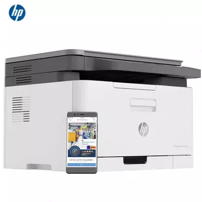 Цветной лазерный принтер HP Color Laser MFP 178nw (A4, 4 стр/мин, цветной, AirPrint, Ethernet (RJ-45), USB, Wi-Fi)