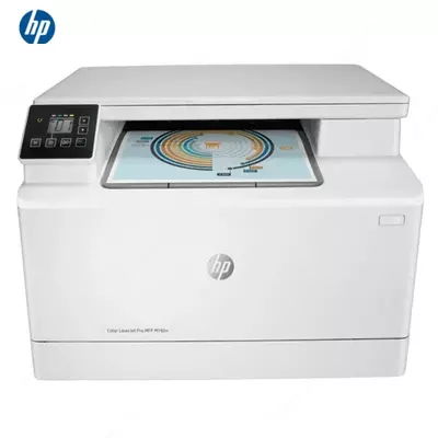 Цветной лазерный принтер HP Color LaserJet Pro MFP M182n (A4, 16стр/мин, цветной, AirPrint, Ethernet (RJ-45), USB)
