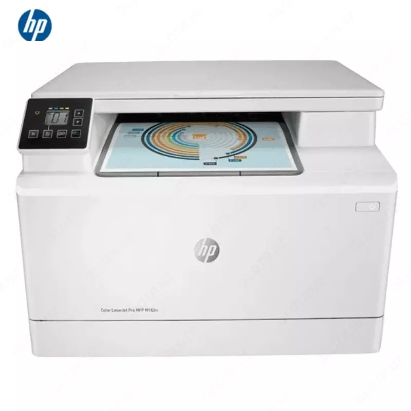 Цветной лазерный принтер HP Color LaserJet Pro MFP M182n (A4, 16стр/мин, цветной, AirPrint, Ethernet (RJ-45), USB)