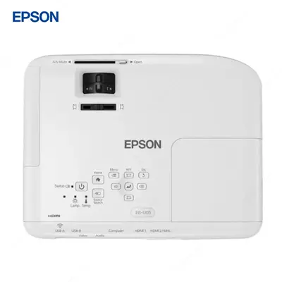 Проектор Epson EB-U05 1920x1200, 15000:1, 3400 лм, LCD, 2.8 кг