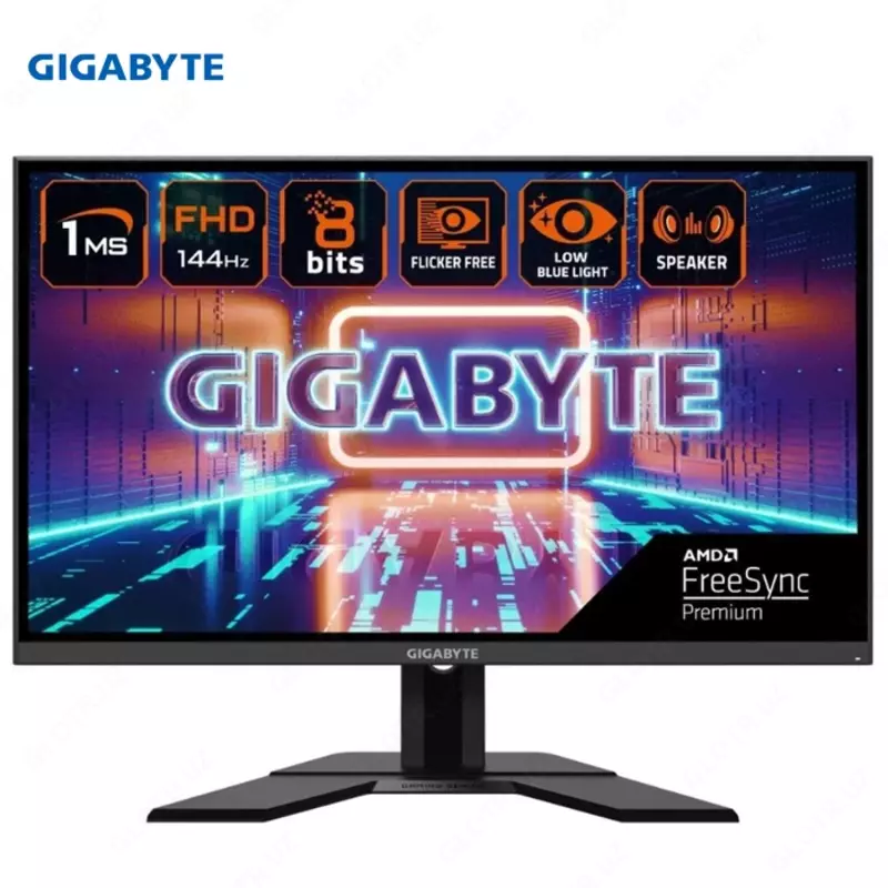 Монитор Gigabyte - 27" G27F A-EK Gaming Monitor, VA, 165hz, 1mc, FHD ( 1920x1080), HDMI, DisplayPort, Speaker, Black
