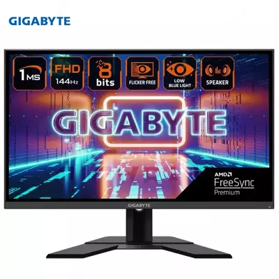 Монитор Gigabyte - 27" G27F A-EK Gaming Monitor, VA, 165hz, 1mc, FHD ( 1920x1080), HDMI, DisplayPort, Speaker, Black