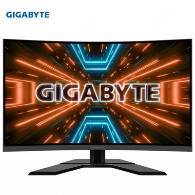 Монитор Gigabyte - 32" G32QC-EK Curved Gaming Monitor, VA, 165hz, 1mc, QHD (2560x1440), 2K, HDMI, DisplayPort, KVM, USB, Black