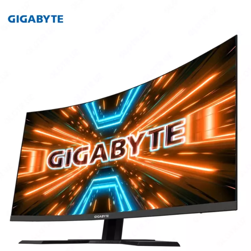 Монитор Gigabyte - 32" G32QC-EK Curved Gaming Monitor, VA, 165hz, 1mc, QHD (2560x1440), 2K, HDMI, DisplayPort, KVM, USB, Black