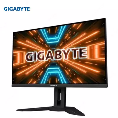 Монитор Gigabyte - 32" M32Q-EK Gaming Monitor, IPS, 144hz, 1mc, QHD (2560x1440), 2K, HDMI, DisplayPort, USB, Black