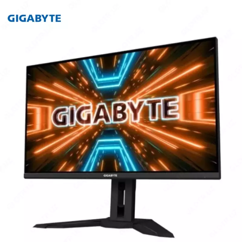 Монитор Gigabyte - 32" M32Q-EK Gaming Monitor, IPS, 144hz, 1mc, QHD (2560x1440), 2K, HDMI, DisplayPort, USB, Black