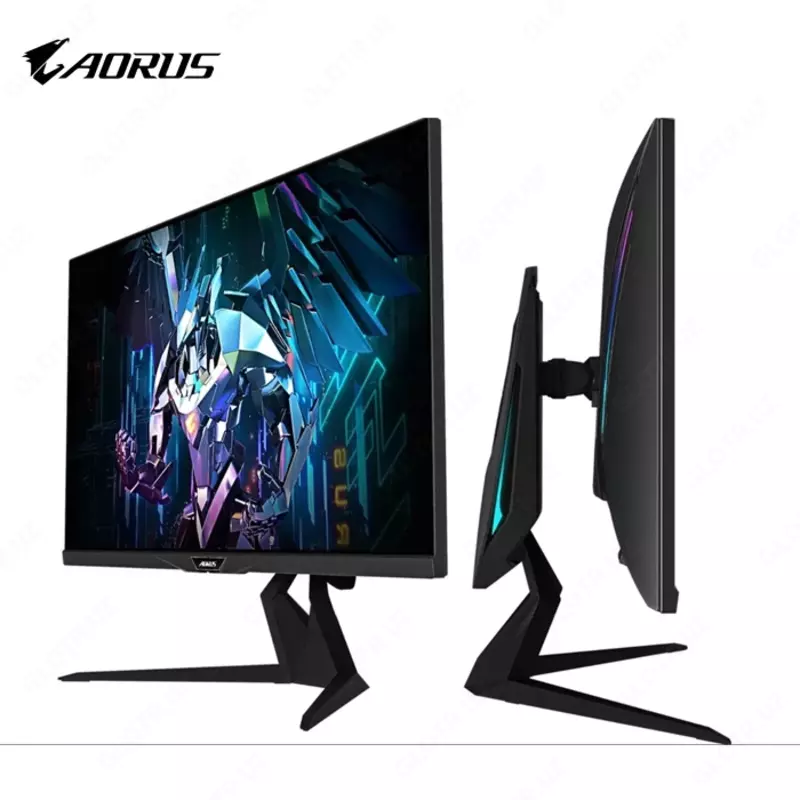 Монитор Aorus - 32" FI32Q-EK Gaming Monitor, IPS, 165Hz, 1mc, QHD (2560x1440), 2K, HDMI, DisplayPort, USB, RGB, Black