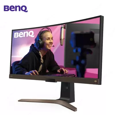 Монитор BENQ - 38" EW3880R HDR Multimedia Monitor, IPS, 5mc, 60hz, WLED (3840x1600) 4K, HDMI+DP+TypeC, audio, Brown