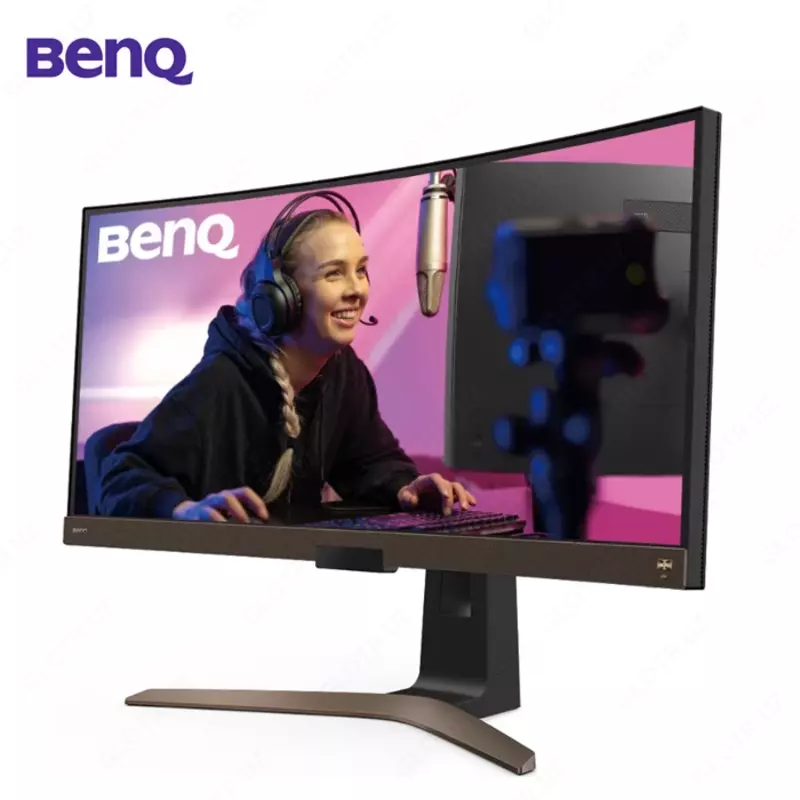 Монитор BENQ - 38" EW3880R HDR Multimedia Monitor, IPS, 5mc, 60hz, WLED (3840x1600) 4K, HDMI+DP+TypeC, audio, Brown
