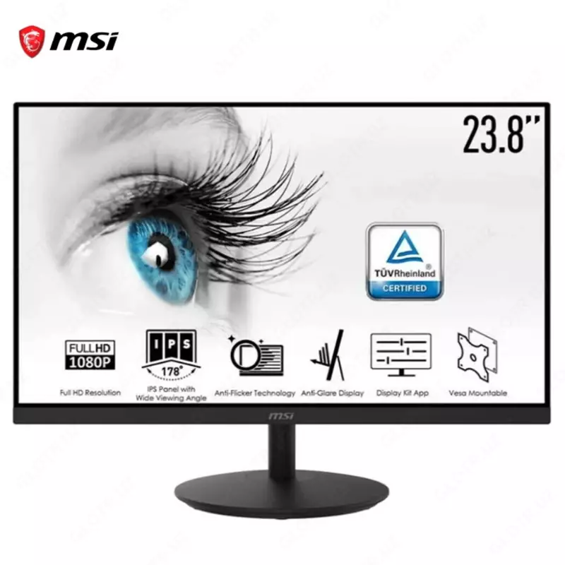 Монитор MSI - 27" PRO MP271 Monitor, IPS, 5mc, 75hz, FHD(1920x1080), VGA+HDMI, Black