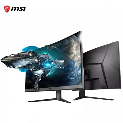 Монитор MSI - 27" Optix G27CQ4 Curved Gaming Monitor, VA, 1mc, 165hz, WQHD (2560x1440), HDMI+DP, Black
