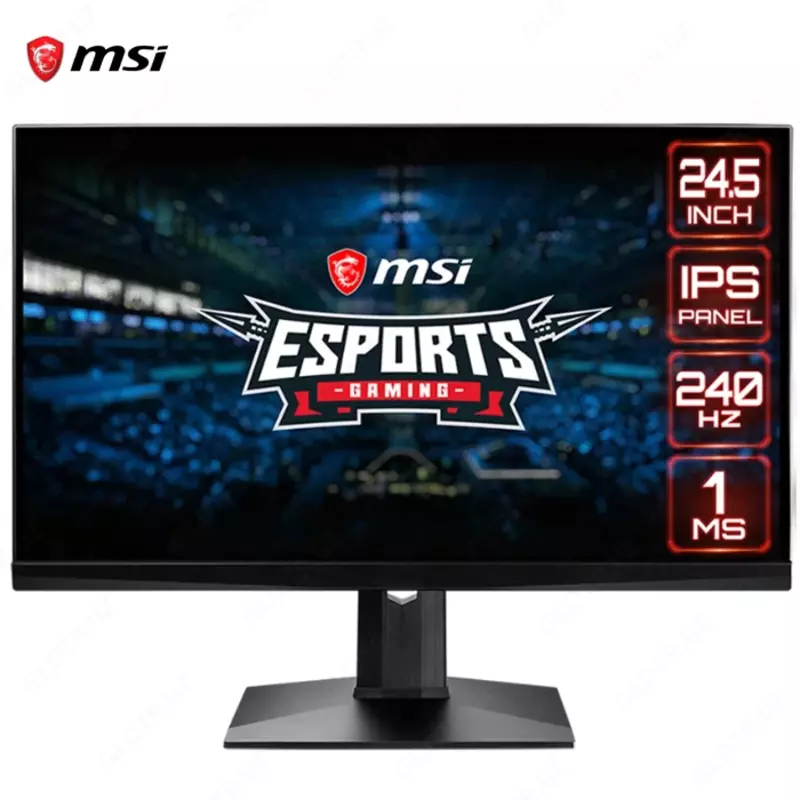 Монитор MSI - 25" Optix MAG251RX Gaming Monitor HDMI, IPS, 1mc, 240hz, FHD (1920x1080), Black