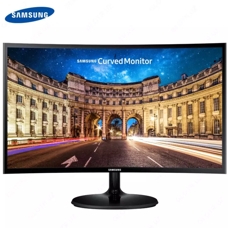 Монитор Samsung - 27" LC27F390FHMXUE LED Curved Monitor, PLS, 60Hz, 4mc, FHD (1920x1080), HDMI, Black