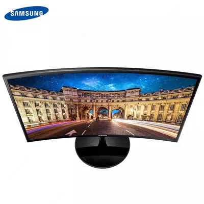 Монитор Samsung - 27" LC27F390FHMXUE LED Curved Monitor, PLS, 60Hz, 4mc, FHD (1920x1080), HDMI, Black