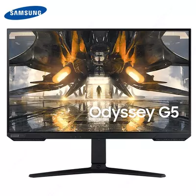 Монитор Samsung - 27" LS27AG500EMXUE Odyssey G5 Gaming Monitor, IPS, 165Hz, 1mc, QHD (2560x1440), HDMI+DP, Black