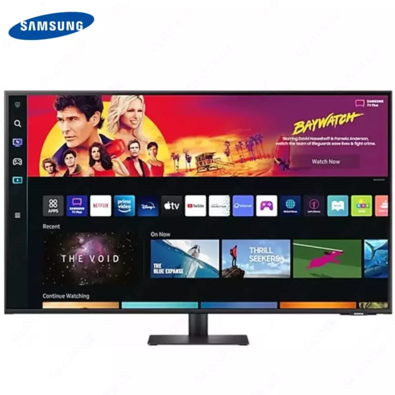 Монитор Samsung - 43" LS43BM700UMXUE Monitor, VA, 60Hz, 5mc, UHD (3840x2160), HDMI+Type C, Black