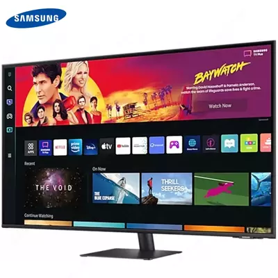 Монитор Samsung - 43" LS43BM700UMXUE Monitor, VA, 60Hz, 5mc, UHD (3840x2160), HDMI+Type C, Black