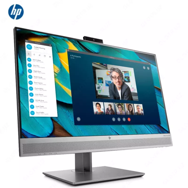 Монитор HP - 27" EliteDisplay E273m Monitor, IPS, HDMI, 5mc, web camera, audio, FHD (1920x1080), Silver