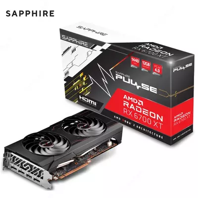 Видеокарта Sapphire - 12GB AMD Radeon RX6700XT Pulse