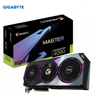 Видеокарта Gigabyte - 24GB GeForce RTX4090 AORUS MASTER GV-N4090AORUS M-24GD