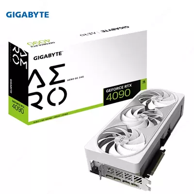 Видеокарта Gigabyte - 24GB GeForce RTX4090 AERO OC GV-N4090AERO OC-24GD