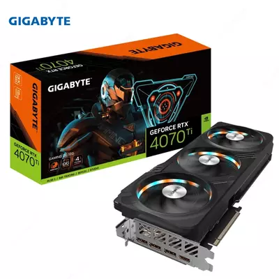 Видеокарта Gigabyte - 12GB GeForce RTX 4070Ti GAMING OC GV-N407TGAMING OC-12GD