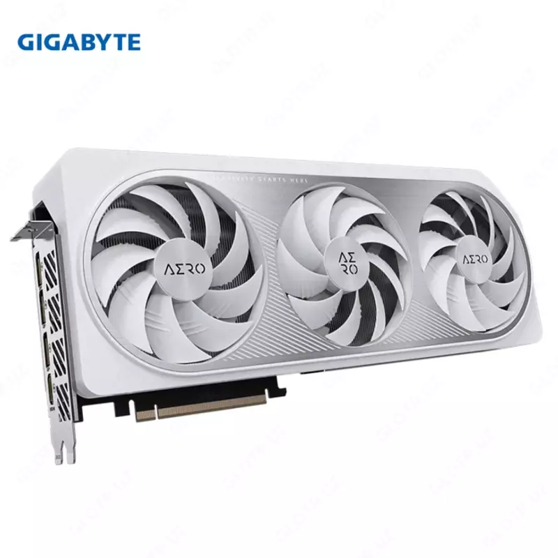 Видеокарта Gigabyte - 12GB GeForce RTX 4070Ti AERO OC GV-N407TAERO OC-12GD