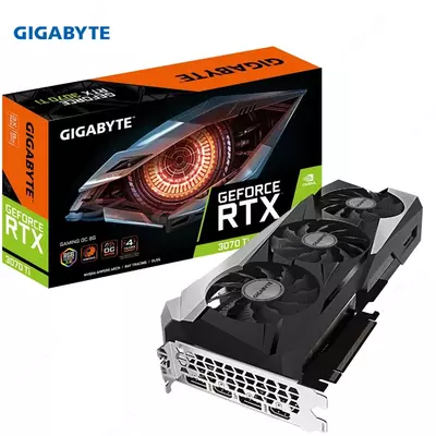 Видеокарта Gigabyte - 8GB GeForce RTX 3070Ti GAMING GV-N307TGAMING-8GD