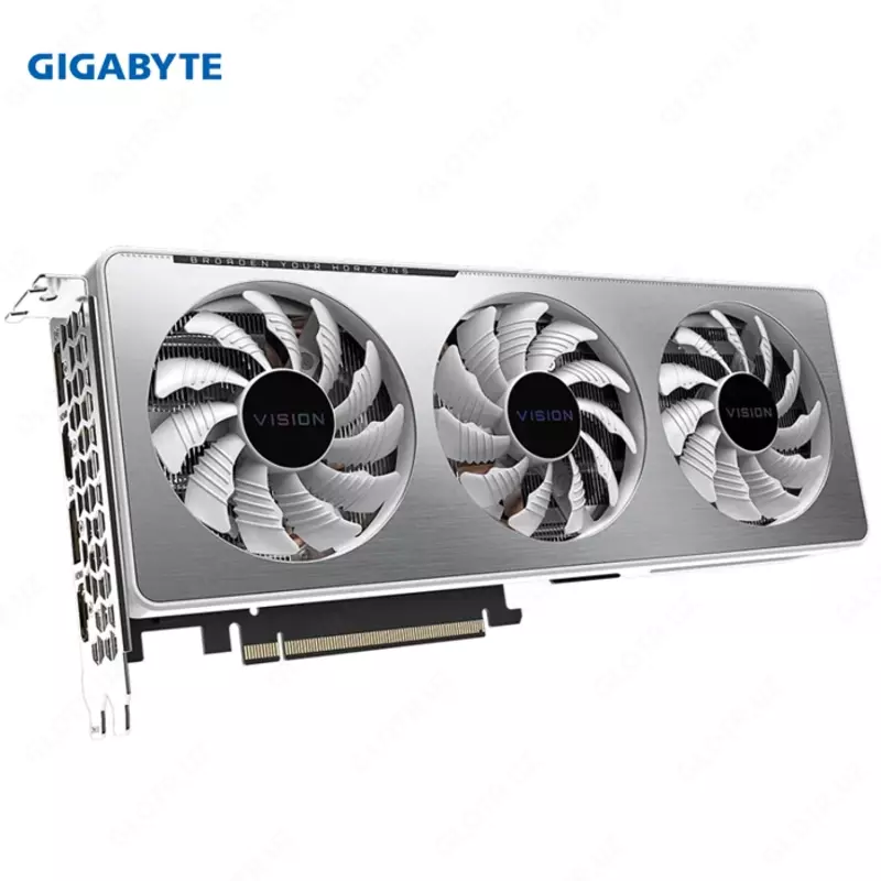 Видеокарта Gigabyte - 8GB GeForce RTX 3060Ti VISION OC GV-N306TVISION OC-8GD