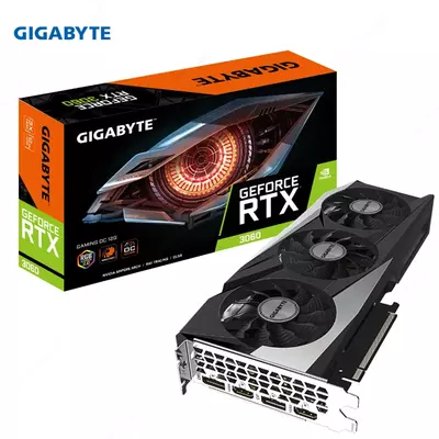 Видеокарта Gigabyte - 12GB GeForce RTX 3060 GAMING OC (GV-N3060GAMING OC-12GD)