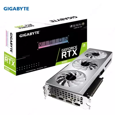 Видеокарта Gigabyte - 12GB GeForce RTX 3060 VISION OC (GV-N3060VISION OC-12GD)