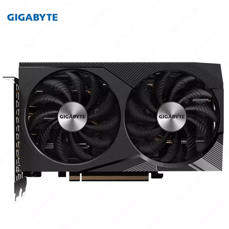 Видеокарта Gigabyte - 12GB GeForce RTX 3060 WINDFORCE OC (GV-N3060WF2-12GD)