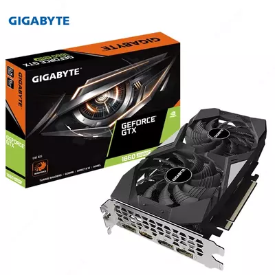Видеокарта Gigabyte - 6GB GeForce GTX1660 Super 128Bit GDDR5 GV-N166SD6-6GD
