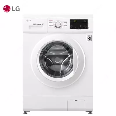 Стиральная машина автомат LG F2J3NS0W 6кг Steam Белый