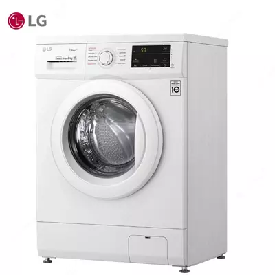 LG F2J3NS0W avtomatik kir yuvish mashinasi 6kg Steam oq
