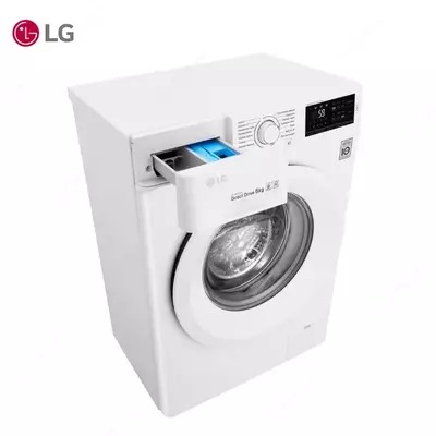 Стиральная машина автомат LG F2J5NS3W 6кг Белый