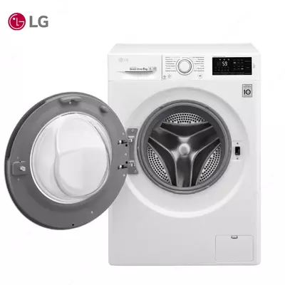 Стиральная машина автомат LG F2J5NS3W 6кг Белый