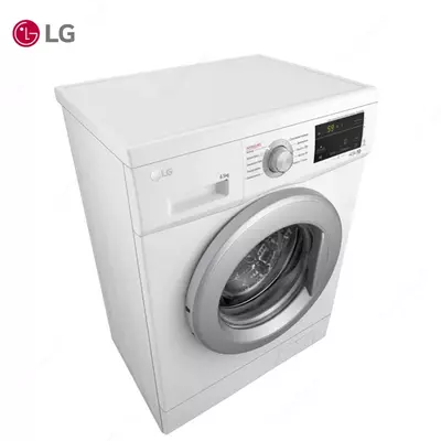 LG F2J3WS1W avtomatik kir yuvish mashinasi 6.5kg Steam oq