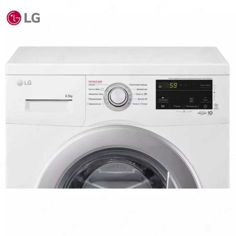Стиральная машина автомат LG F2J3WS1W 6.5кг Steam Белый