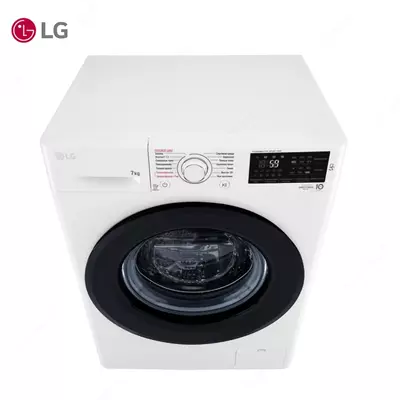 Стиральная машина автомат LG F2M5HS6W 7кг Steam Белый