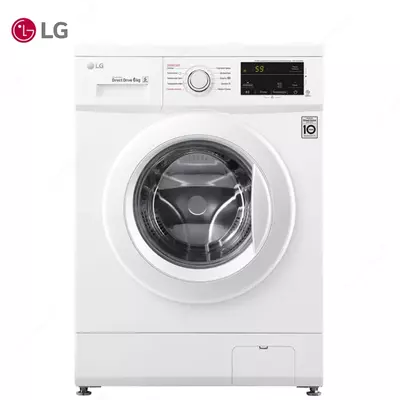 Стиральная машина автомат LG F2J3NS0W 7кг Steam Белый
