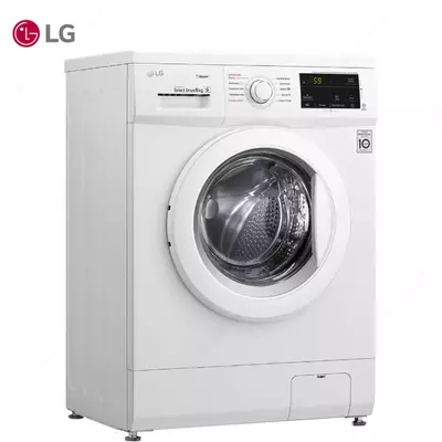 Стиральная машина автомат LG F2J3NS0W 7кг Steam Белый