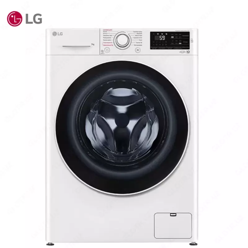 Стиральная машина автомат LG F2J6HSFW 7кг Steam Белый