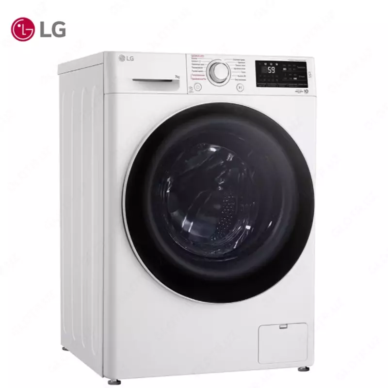 Стиральная машина автомат LG F2J6HSFW 7кг Steam Белый