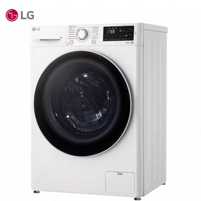 Стиральная машина автомат LG F2J6HSFW 7кг Steam Белый